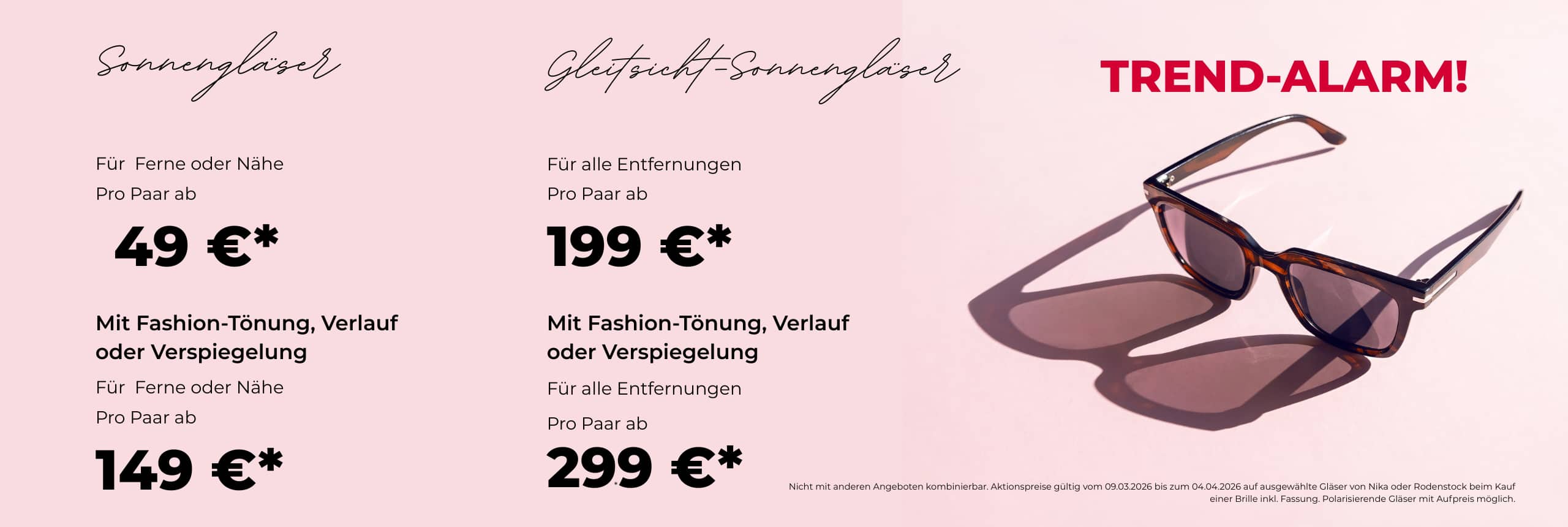 Sonnenbrillen Angebote bei Optik Busza in Nottuln